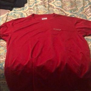 Columbia Omni-wick shirt, red, XXL, like new